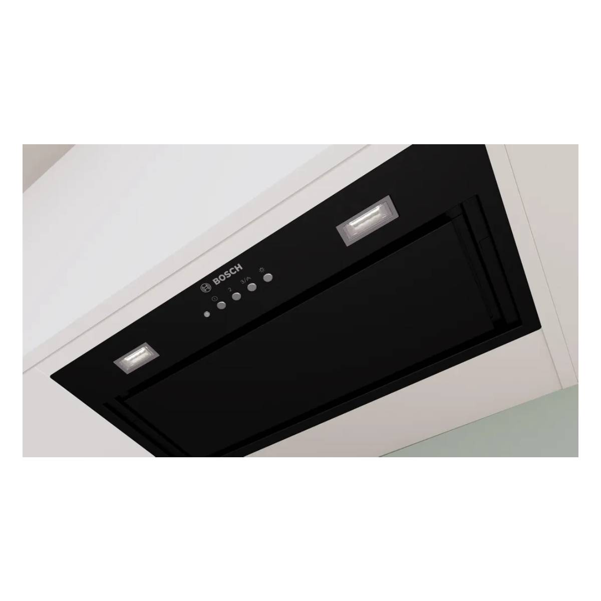 BOSCH DLN56AC60 Εντοιχιζόμενος Απορροφητήρας 52 cm, Μαύρο
