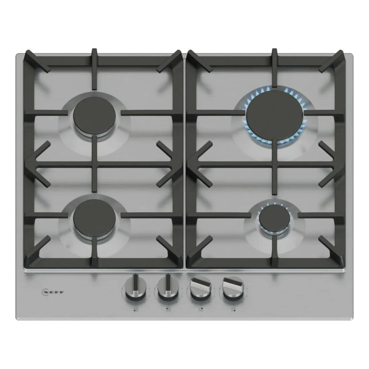 NEFF T26CIP8N0 Εστία Υγραερίου 60 cm, Inox