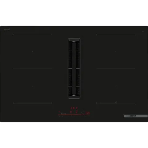 Bosch Induction Hob with Integrated Ventilation System Series 6 - 80cm, Black