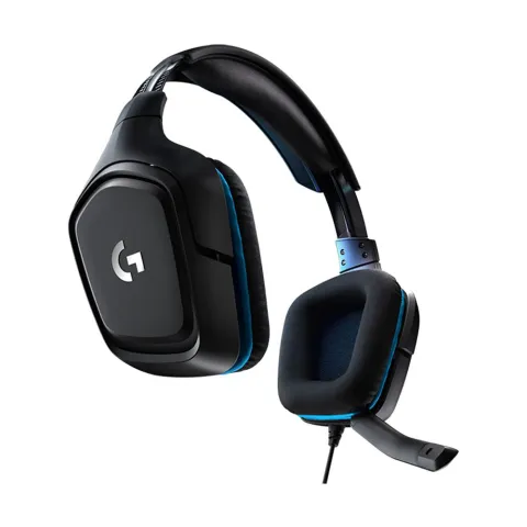 Logitech G432 7.1 Surround Wired Black/ Blue