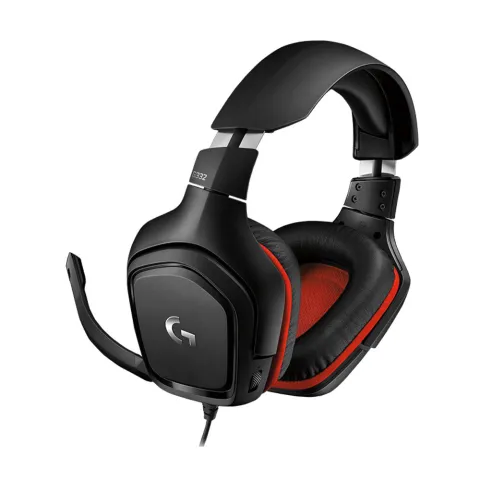 Logitech G332 Wired Black/ Red