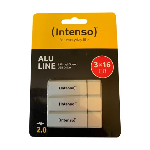 Intenso Alu Line 3x16GB Aluminum