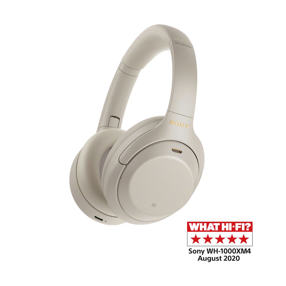 Sony WH-1000XM4 Silver Bluetooth