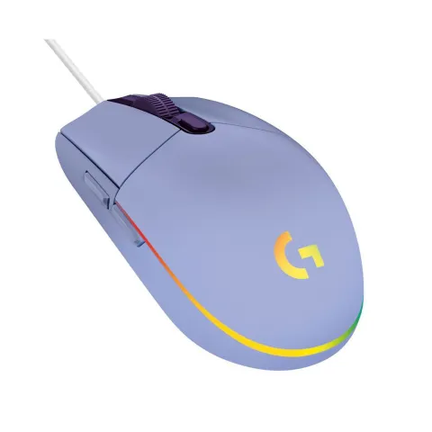 Logitech G102 LightSync Lilac