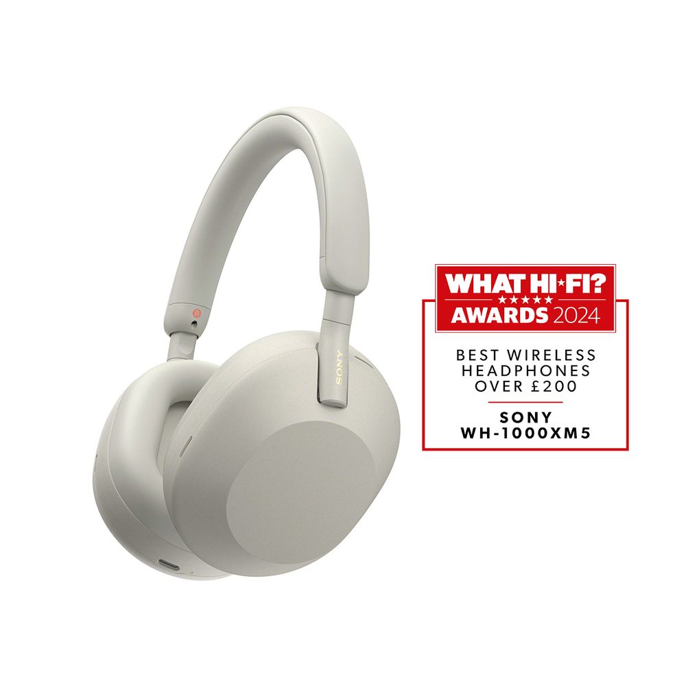 Sony WH-1000XM5 Noise Cancelling Wireless Headphones Silver