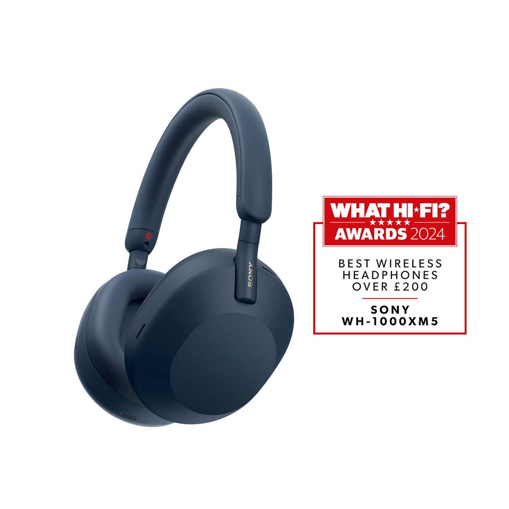 Sony WH-1000XM5 Noise Cancelling Wireless Headphones Midnight Blue