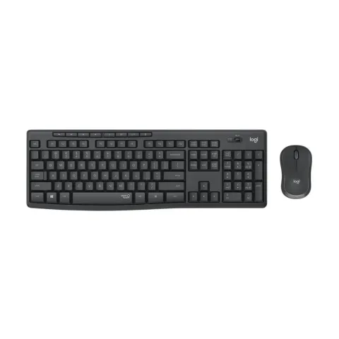 Logitech MK295 Silent Wireless Combo Russian Layout Graphite