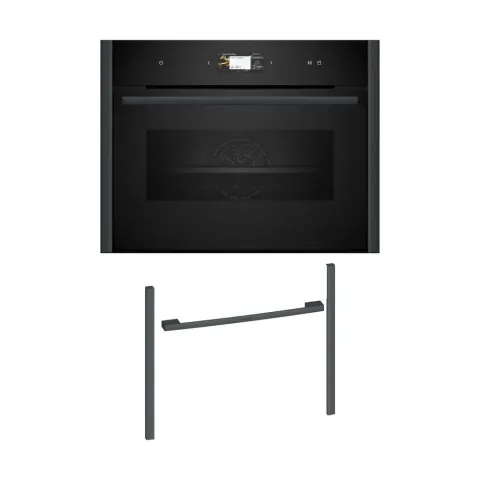 Neff NFS45E2A0 Εντοιχιζόμενος φούρνος C29FS3AY0 & 45 cm Anthracite Grey Flex Design Kit