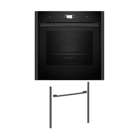 Neff NOV60E6A1 Εντοιχιζόμενος φούρνος B69CS3AY0 & Anthracite Grey Flex Design Kit