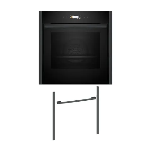 Neff NOV60E6A3 Εντοιχιζόμενος φούρνος B59CR31Y0 & Anthracite Grey Flex Design Kit