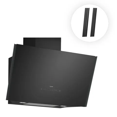 Neff NINCL90D0 Απορροφητήρας Καμινάδα D98IPT2Y5 & 51.1 cm Deep Black Flex Design Kit