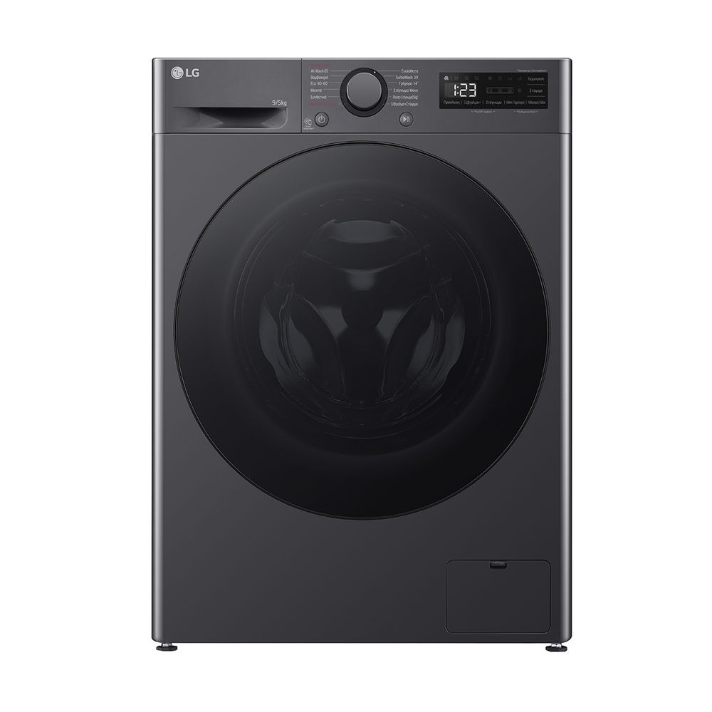 LG D2R5009TSMB Slim 9/5kg Clothes Washer / Dryer, AI DD™, Steam