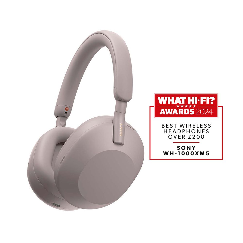 Sony WH-1000XM5 Noise Cancelling Wireless Headphones Smoky Pink