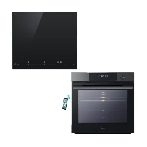 LG CBIZ2437B & WS7D7631WB Ανθρακί