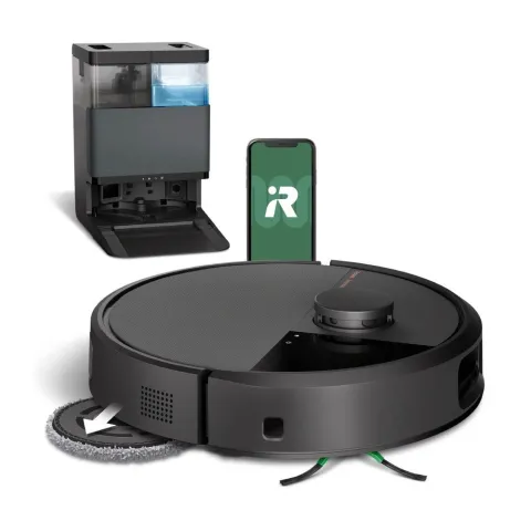 iRobot Roomba Plus 505 Combo Robot με AutoWash Dock Black