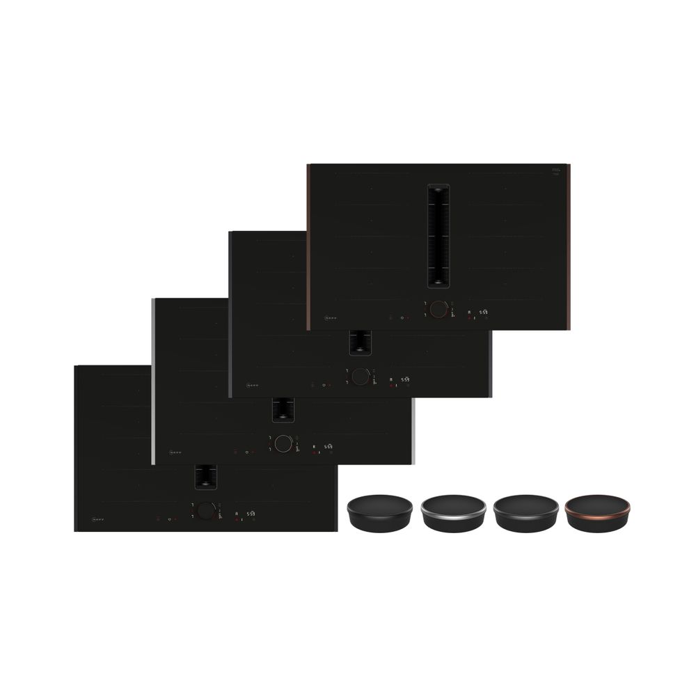 Neff V68YYX4B0 80cm Black Matt