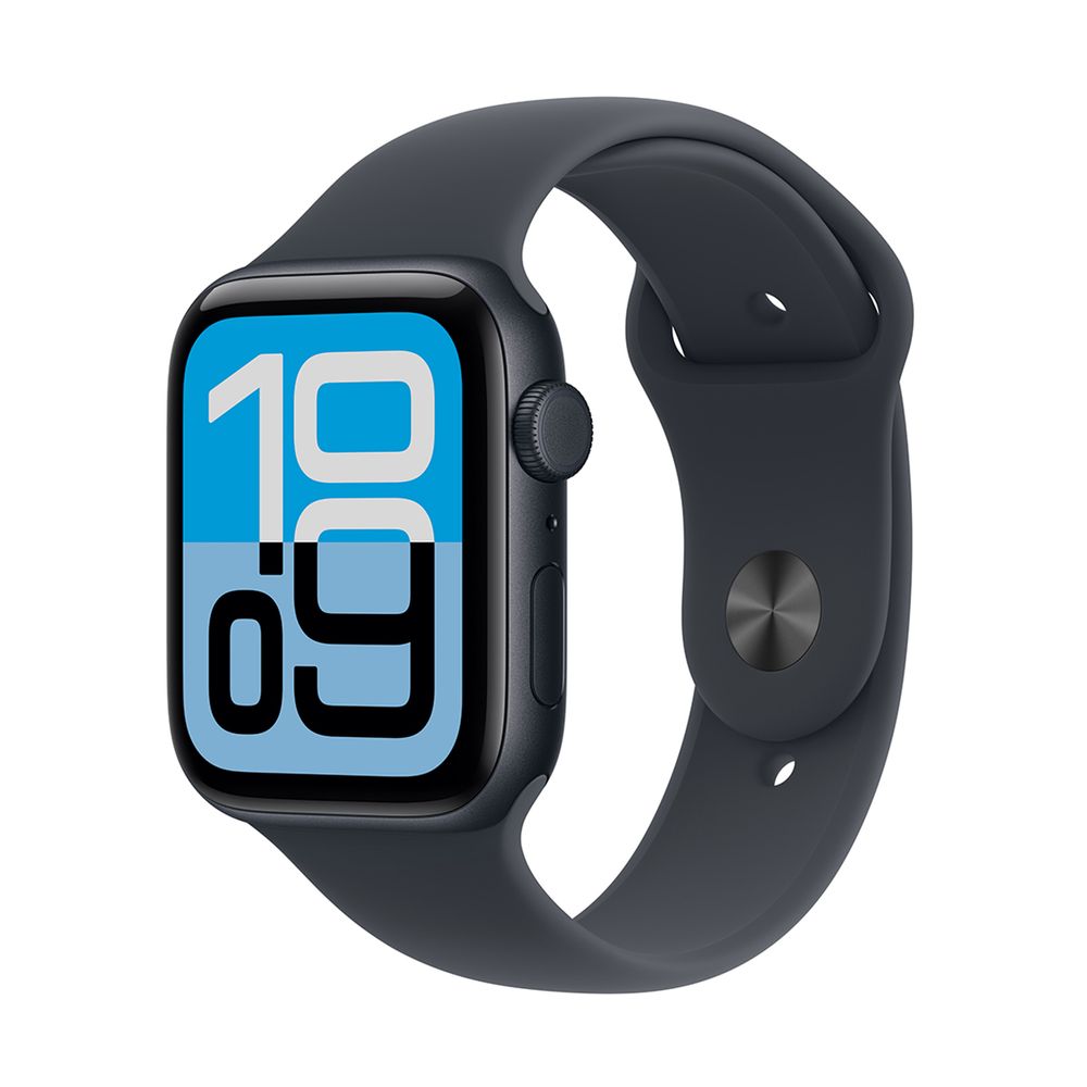 Apple Watch SE 3 GPS 44mm Midnight Aluminium Case Midnight με Sport Band M/L