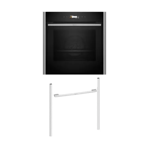 Neff B59CR3AY0 Φούρνος Εντοιχιζόμενος & Z9060MY0 Metallic Silver Flex Design Kit
