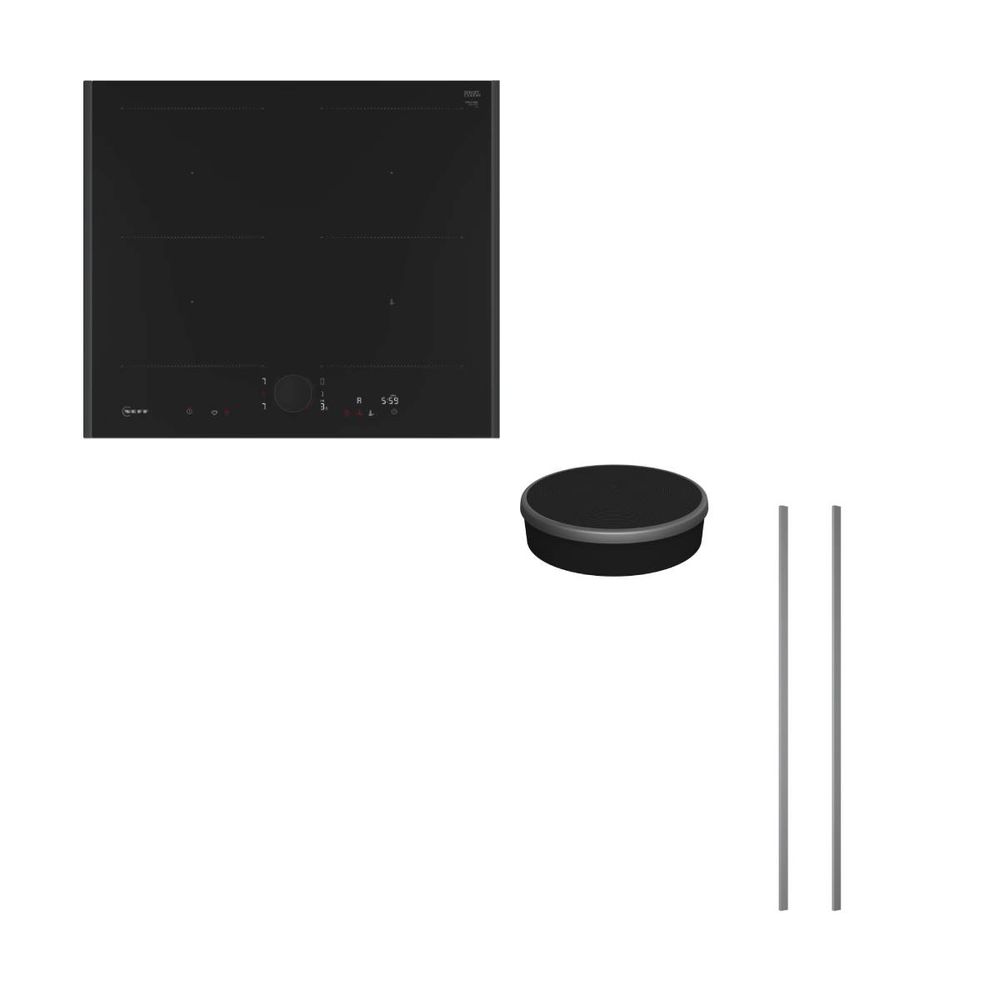 Neff T66YYY4B0 Εστίες Επαγωγικές & Twist Pad Flex & 52.6 cm Anthracite Grey Flex Design Kit
