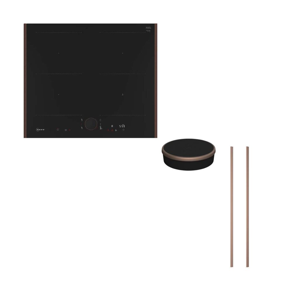 Neff T66YYY4B0 Εστίες Επαγωγικές & Twist Pad Flex & 52.6 cm Brushed Bronze Flex Design Kit