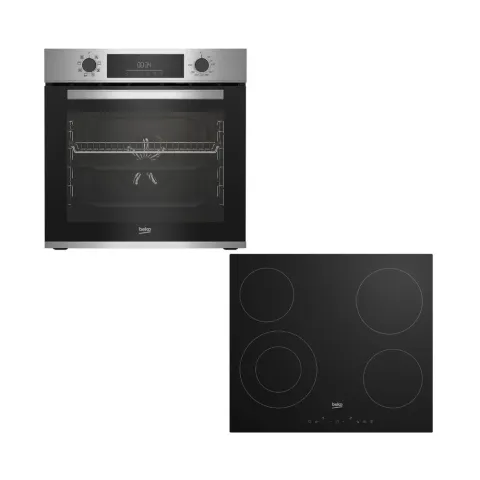 Beko BBIM12300XD Φούρνος & HIC 64402 E Εστία