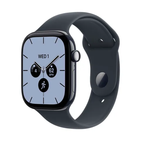Apple Watch S12 GPS + Cellular 42mm Night Blue Ceramic Case Navy Blue Sport Band S/M