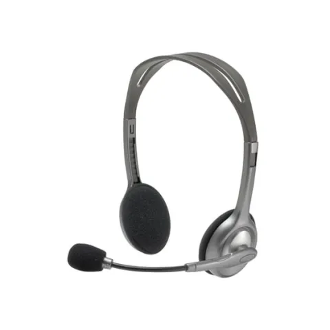 Ακουστικά Headset Logitech H110 με Μικρόφωνο - Μαύρο