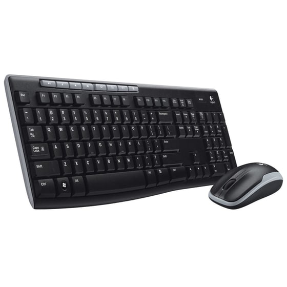 Logitech Wireless Combo MK270 Ασύρματο Σετ Πληκτρολόγιο & Ποντίκι (GR)