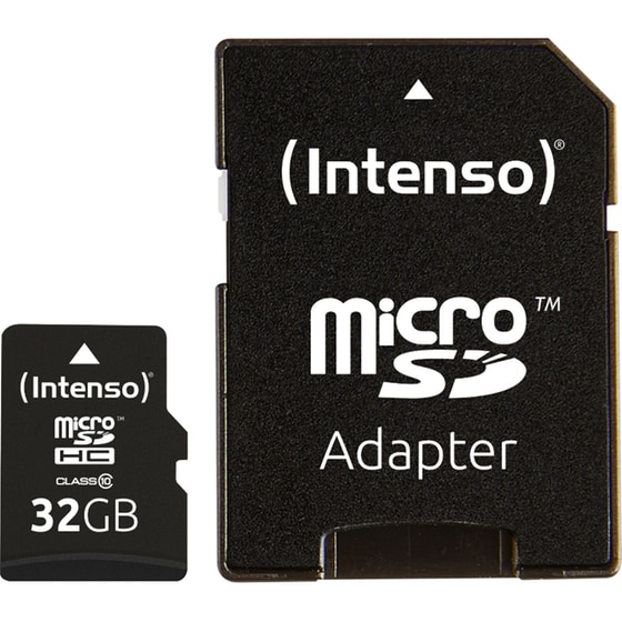 Intenso 3413480 microSDHC 32GB Class 10 High Speed με αντάπτορα