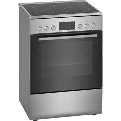 BOSCH HKR390050 66 Lt Inox Ηλεκτρική Κουζίνα Κεραμική