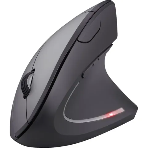 Trust Verto Ergonomic Ασύρματο Vertical Ποντίκι Μαύρο