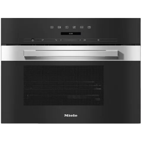 MIELE DG 7240 D 40 Lt Μαύρο Εντοιχιζόμενος Φούρνος Άνω Πάγκου