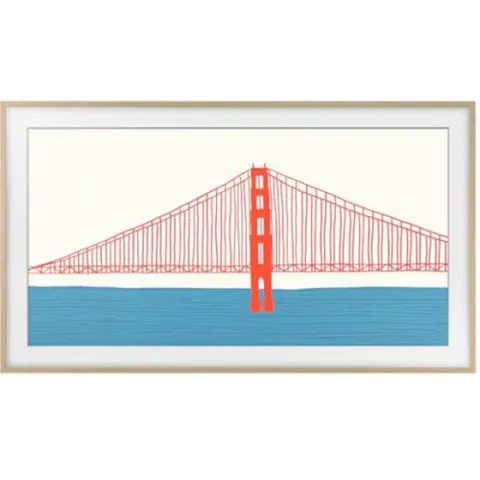 Μαγνητικό Πλαίσιο Τηλεόρασης Samsung The Frame 50" VG-SCFA50TKBXC - Χρυσό