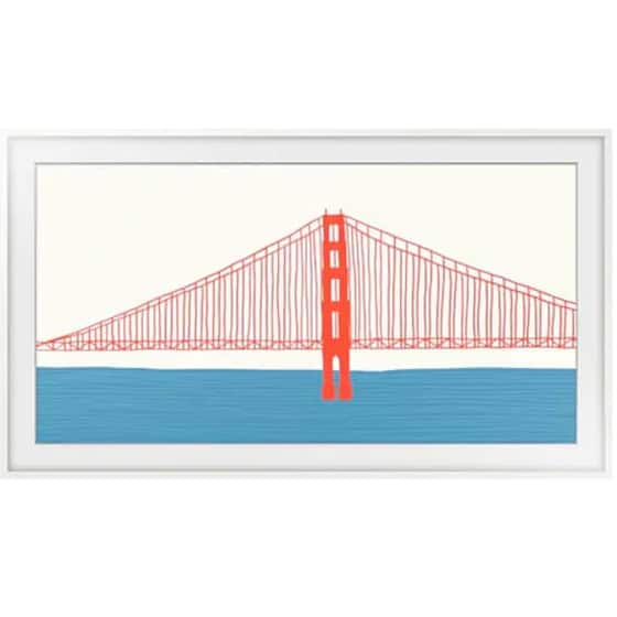 Μαγνητικό Πλαίσιο Τηλεόρασης Samsung The Frame 55" VG-SCFA55WTBXC - Λευκό