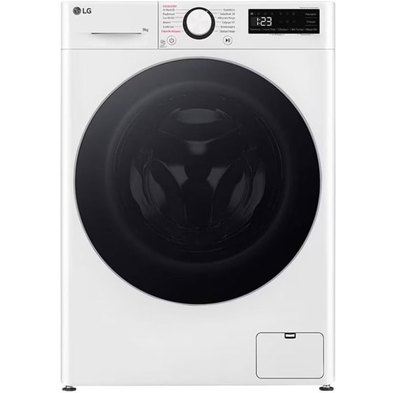 LG F4R5009TSWS 9 kg 1.400 Στροφές Λευκό Πλυντήριο Ρούχων