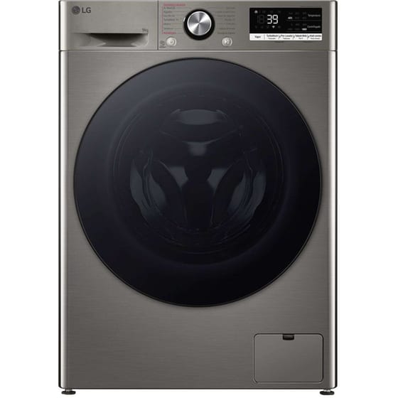 LG F4R7009TSSB 9 kg 1.400 Στροφές Ασημί με Wi-Fi Πλυντήριο Ρούχων