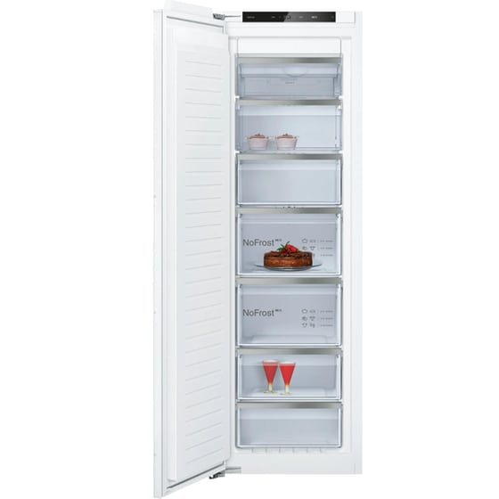 NEFF GI7813CE0 212 Lt Εντοιχιζόμενος Καταψύκτης Όρθιος