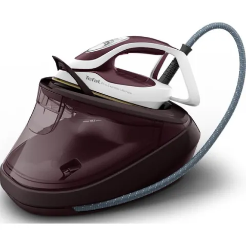 TEFAL Pro Express Ultimate II GV9721 7.9 bar με Δοχείο Nερού 1.2 L Βυσσινί Σύστημα Σιδερώματος