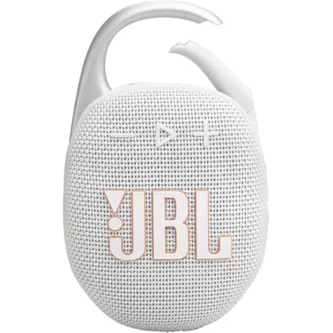 JBL Clip 5 Φορητό Ηχείο 7W - Λευκό