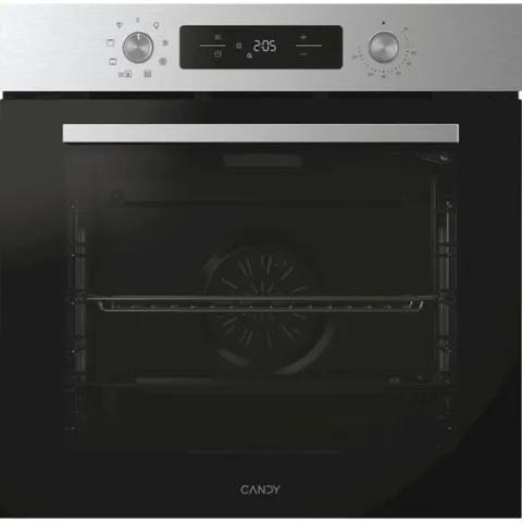 CANDY CA6NP3T3HTX IN 78 Lt Inox Εντοιχιζόμενος Φούρνος Άνω Πάγκου