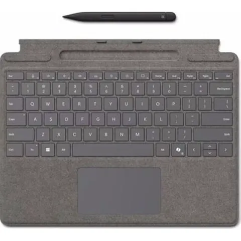 Microsoft Surface Pro Signature Keyboard with Slim Pen - Platinum