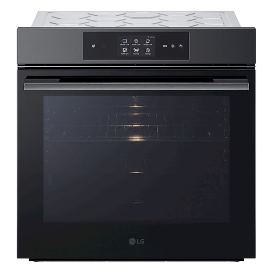 LG WSED7665B InstaView™ 76 Lt Ανθρακί Εντοιχιζόμενος Φούρνος Άνω Πάγκου