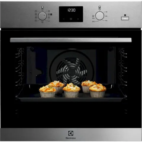 ELECTROLUX EOD3H50TX 72 Lt Inox Εντοιχιζόμενος Φούρνος Άνω Πάγκου