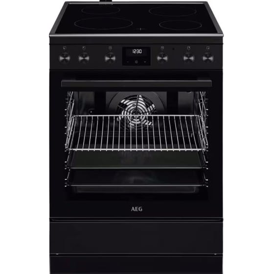 AEG CCB6441NBB 73 Lt Μαύρο Ηλεκτρική Κουζίνα Κεραμική