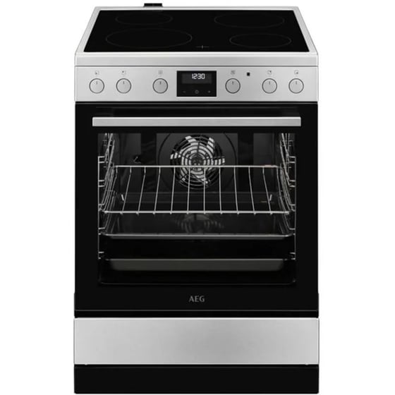 AEG CCB6441NBM SurroundCook 73 Lt Inox Ηλεκτρική Κουζίνα Κεραμική