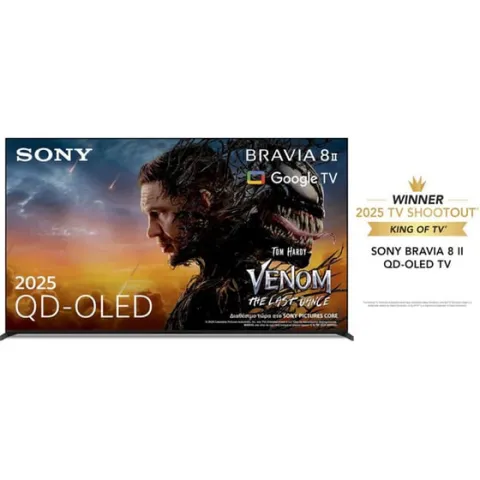 Sony BRAVIA 8 II OLED 65" 4K HDR Google Smart Τηλεόραση K65XR8M25BP