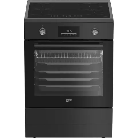 BEKO FBMA6930GA 72 Lt Ανθρακί Ηλεκτρική Κουζίνα Επαγωγική