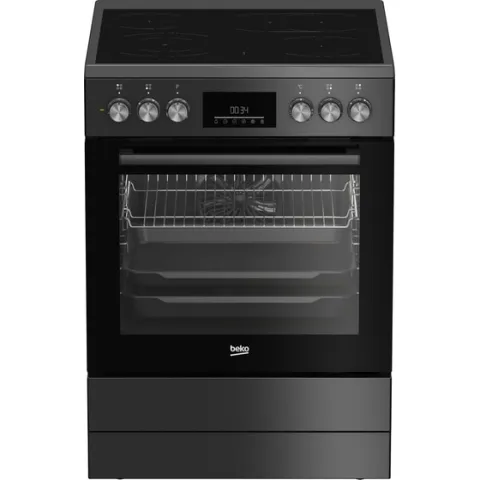 BEKO FBM6730GA 72 Lt Ανθρακί Ηλεκτρική Κουζίνα Κεραμική