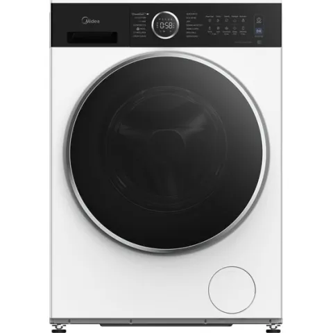 MIDEA MF205W80BA30/W-GR 8 kg 1.400 Στροφές Λευκό Πλυντήριο Ρούχων