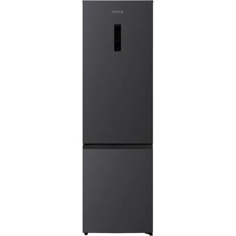 OMNYS FCN-E6201IN Total No Frost 326 Lt Midnight Inox Ψυγειοκαταψύκτης